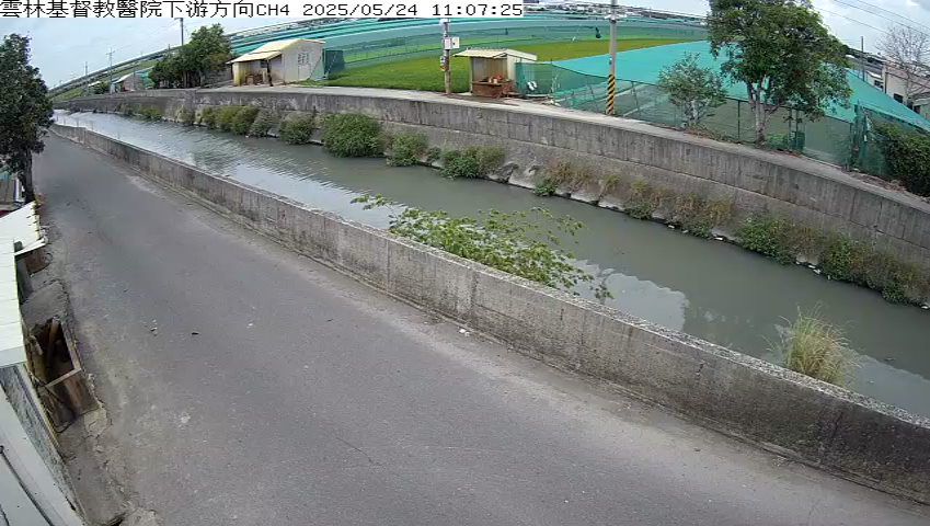 水利署水資源 雲林縣政府水利處 雲林基督教醫院下游方向CH4