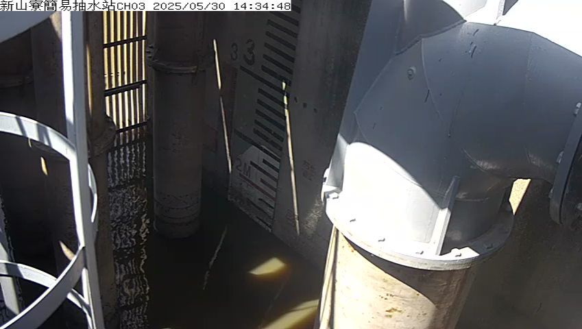 水利署水資源  雲林縣政府水利處 新山寮簡易抽水站CH3 距離1.8公里 氣溫24.9度