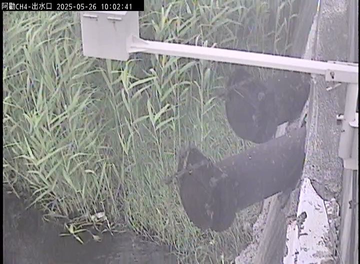 水利署水資源 雲林縣政府水利處 阿勸大排抽水站暨滯洪池CH4