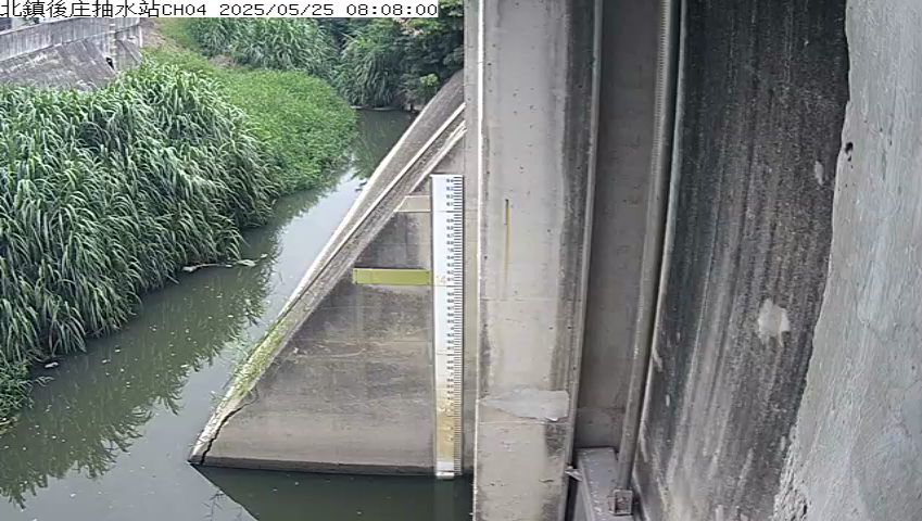 水利署水資源  雲林縣政府水利處 北鎮後庄抽水站CH4 距離0.4公里 氣溫21度