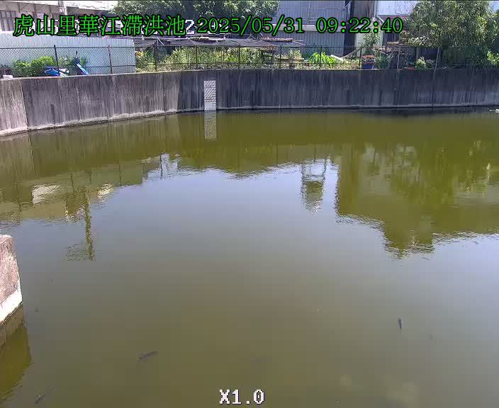 水利署水資源  新竹市政府消防局 華江街滯洪池 距離0.3公里 氣溫27.1度