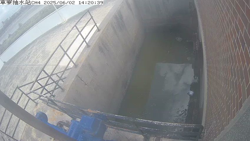 水利署水資源  雲林縣政府水利處 草寮抽水站CH4 距離2.0公里 氣溫24.9度