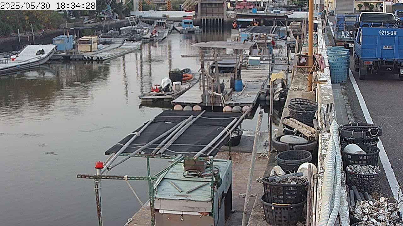 水利署水資源 臺南市政府水利局 龍山漁港水位