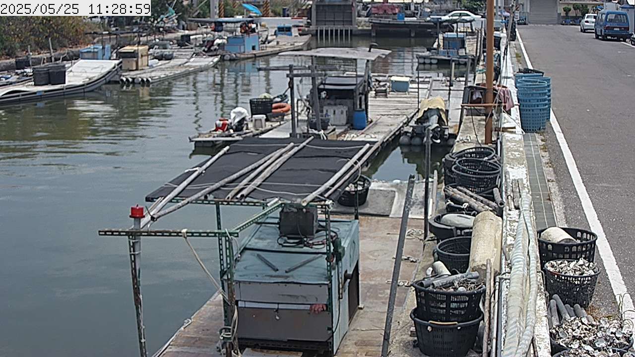 水利署水資源  臺南市政府水利局 龍山漁港水位 距離0.3公里 氣溫24.4度
