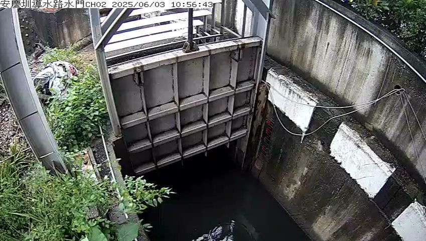水利署水資源 雲林縣政府水利處 安慶圳導水路水門CH2
