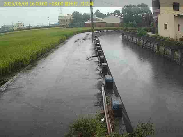 水利署水資源  雲林縣政府水利處 豐田村 成功廟 距離2.8公里 氣溫28.6度