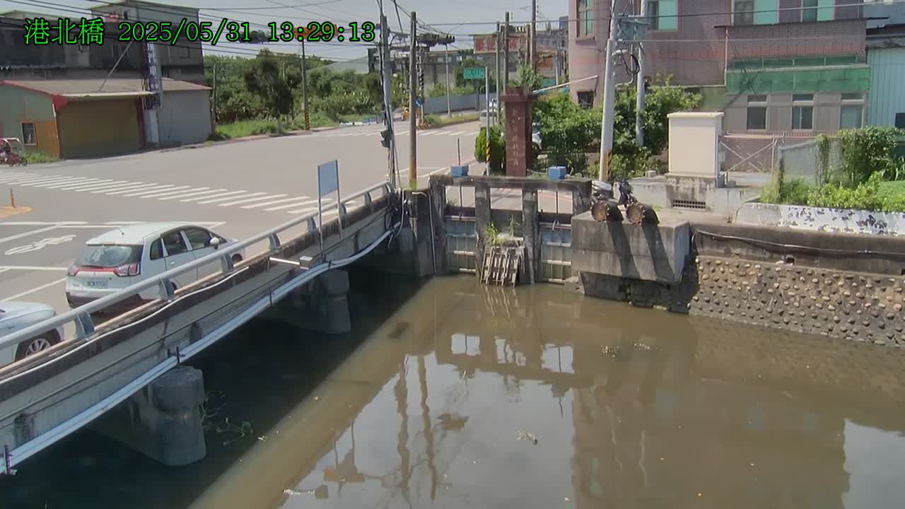 水利署水資源  新竹市政府消防局 港北橋 距離2.3公里 氣溫26.9度