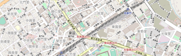 即時影像附近的地圖