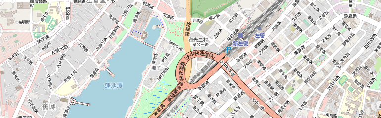 即時影像附近的地圖