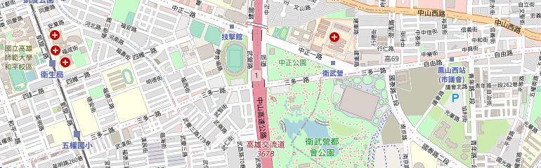 即時影像附近的地圖