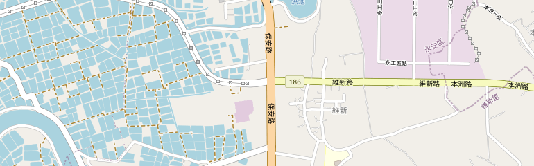 即時影像附近的地圖