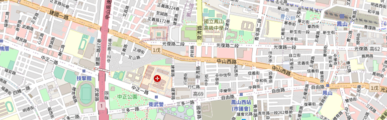 即時影像附近的地圖