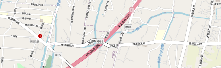 即時影像附近的地圖