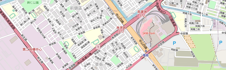 即時影像附近的地圖