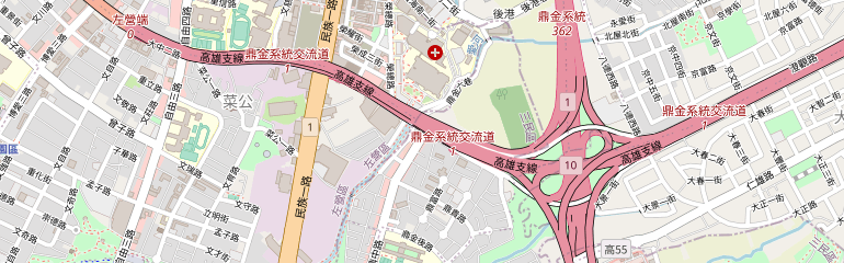 即時影像附近的地圖
