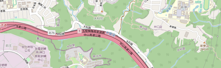 即時影像附近的地圖