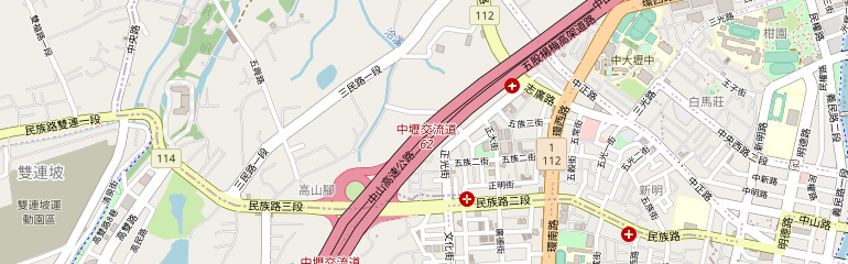 即時影像附近的地圖
