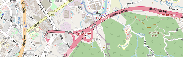 即時影像附近的地圖