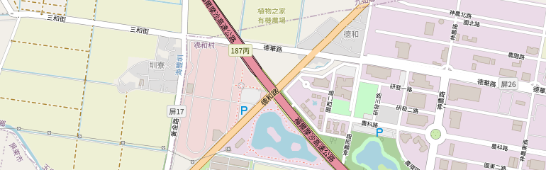 即時影像附近的地圖