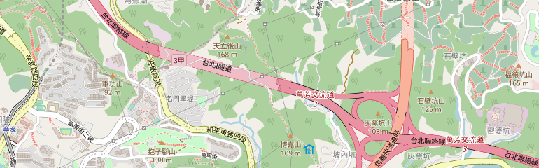 即時影像附近的地圖
