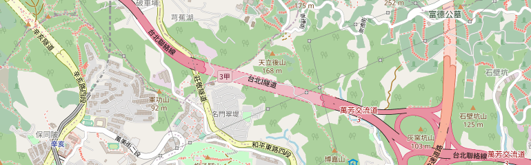 即時影像附近的地圖