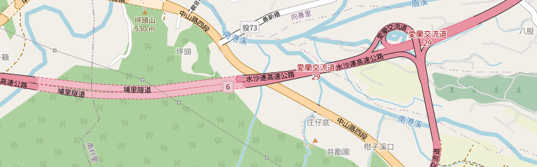 即時影像附近的地圖