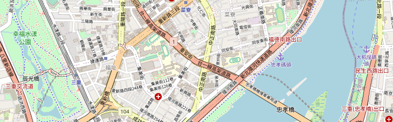即時影像附近的地圖