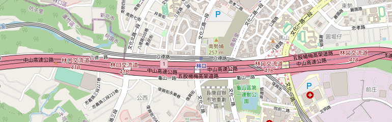 即時影像附近的地圖