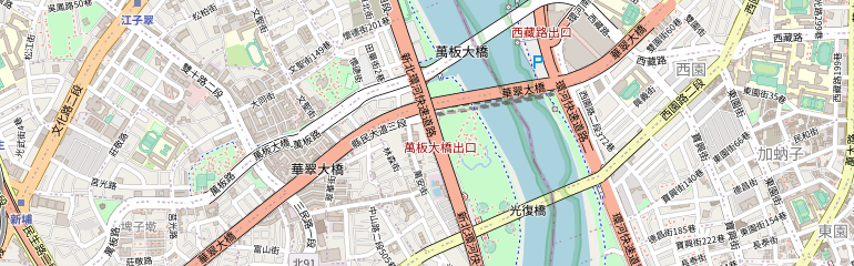 即時影像附近的地圖