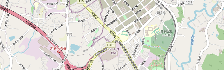 即時影像附近的地圖