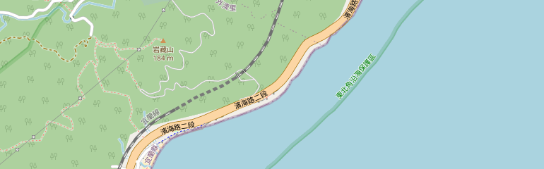 即時影像附近的地圖