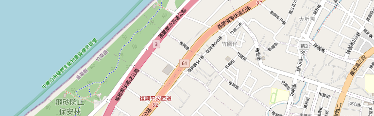 即時影像附近的地圖