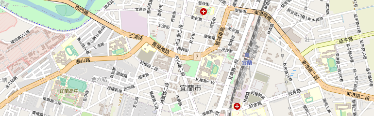 即時影像附近的地圖
