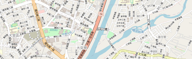 即時影像附近的地圖