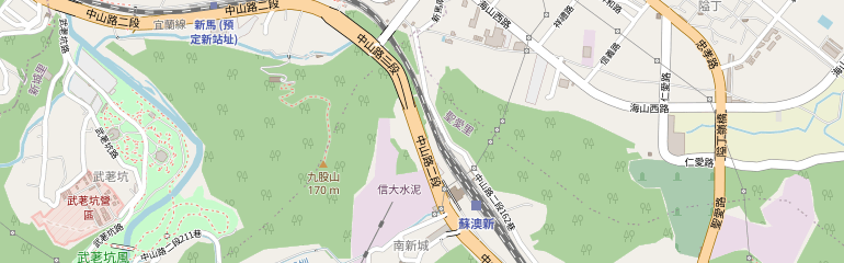 即時影像附近的地圖
