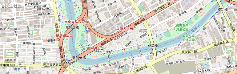 即時影像附近的地圖