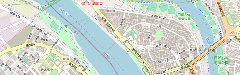 即時影像附近的地圖