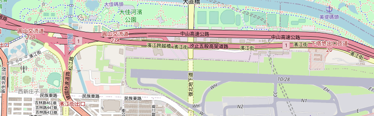 即時影像附近的地圖