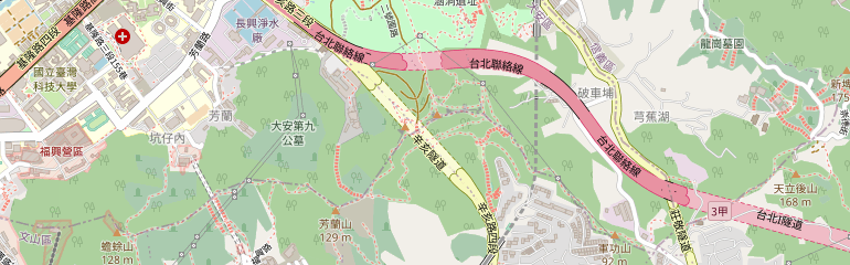 即時影像附近的地圖