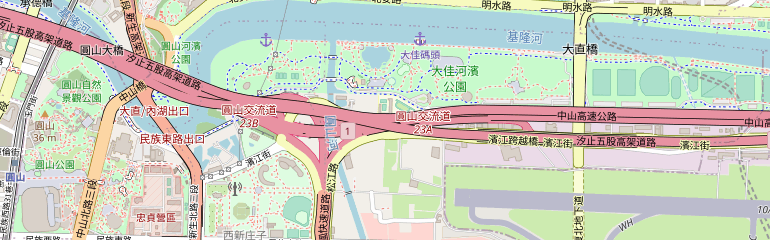 即時影像附近的地圖