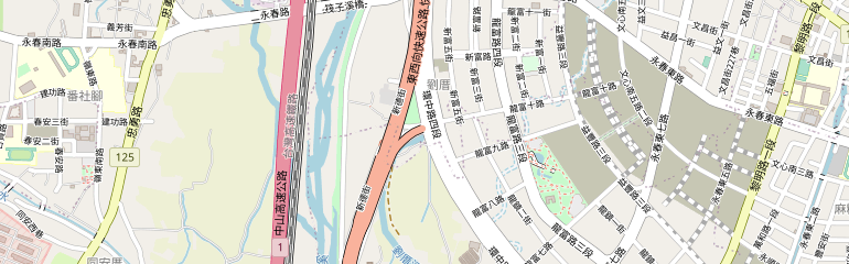 即時影像附近的地圖