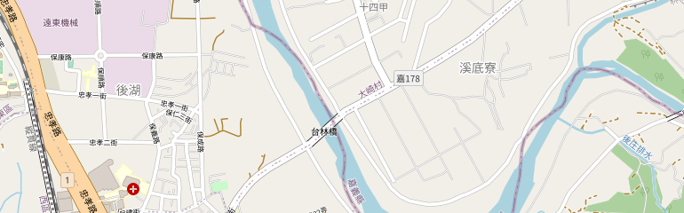 即時影像附近的地圖