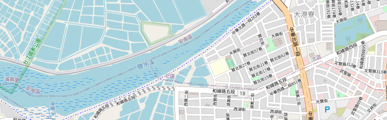 即時影像附近的地圖