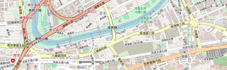 即時影像附近的地圖
