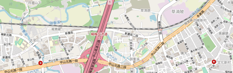即時影像附近的地圖