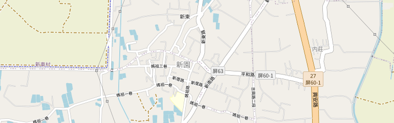 即時影像附近的地圖