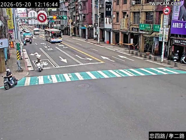 基隆市道路 孝二路 忠四路即時影像