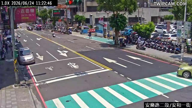 基隆市道路 安樂路二段 安和一街即時影像