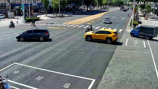 高雄市道路 中山二路、新田路即時影像
