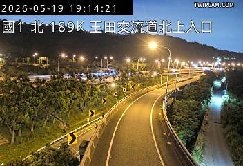 國道一號 北向189.05km即時影像